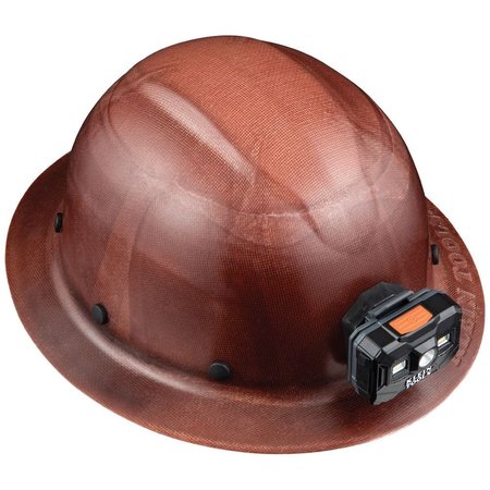 Klein Tools Hard Hat, KONSTRUCT Series, FullBrim, Class G, Rechargeable Headlamp 60447